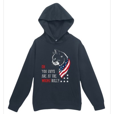 Oh I Think You Guys Are At The Wrong Rally. Urban Pullover Hoodie