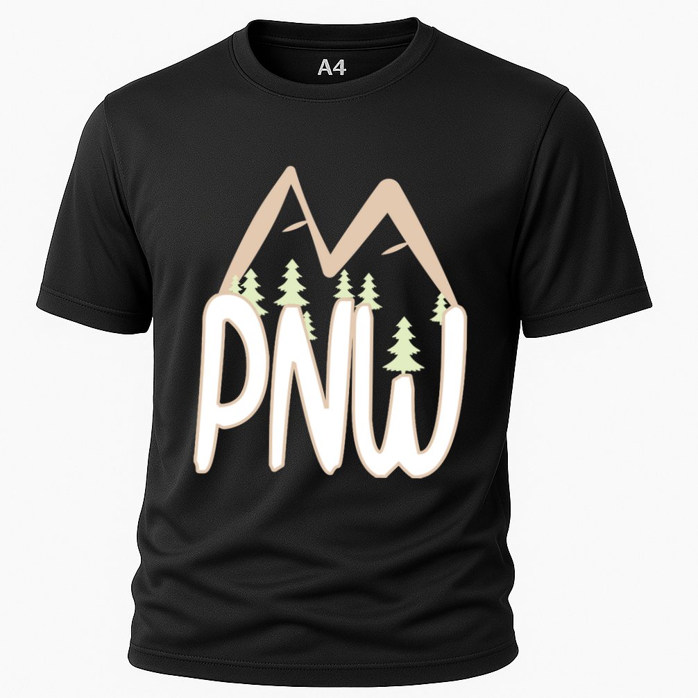 Oregon Idaho Washington Pacific Northwest Pnw Gift Cooling Performance Crew T-Shirt