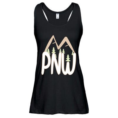 Oregon Idaho Washington Pacific Northwest Pnw Gift Ladies Essential Flowy Tank