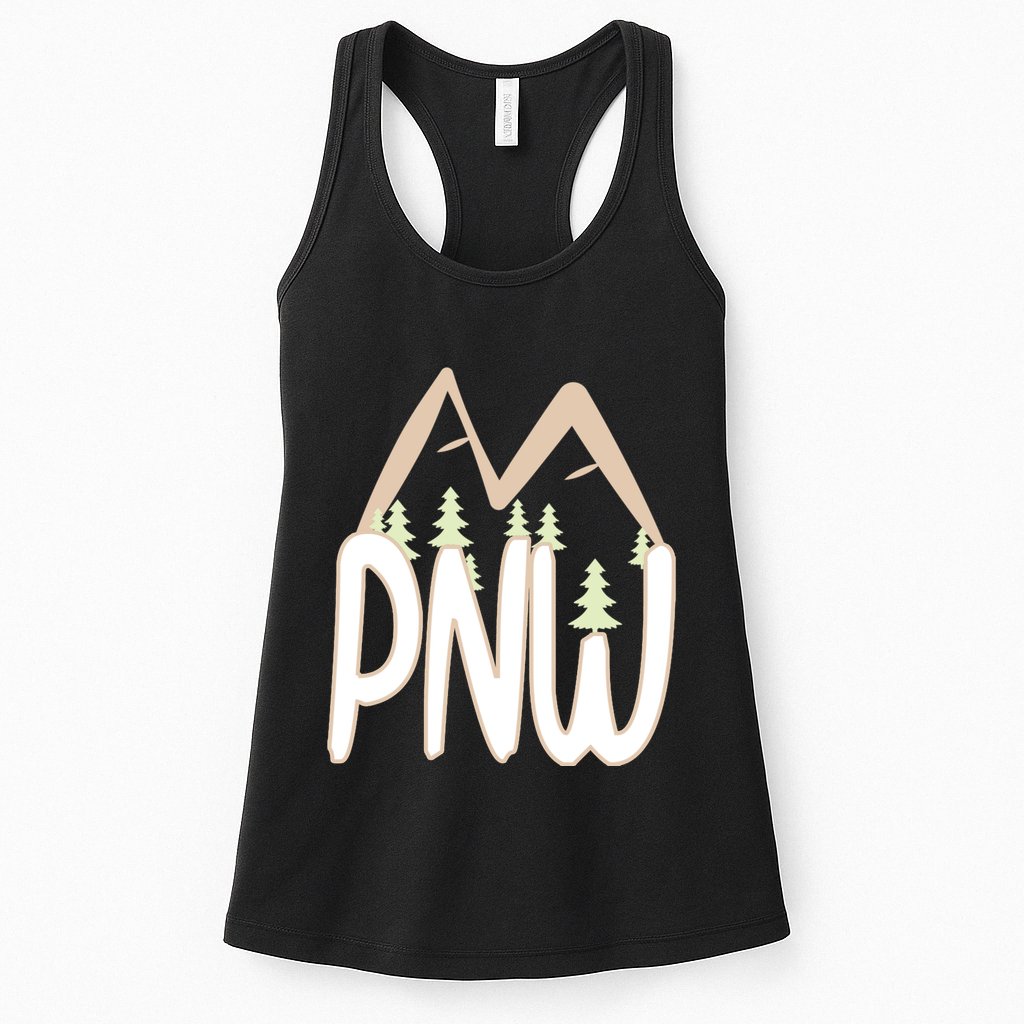 Oregon Idaho Washington Pacific Northwest Pnw Gift Womens Tank Top