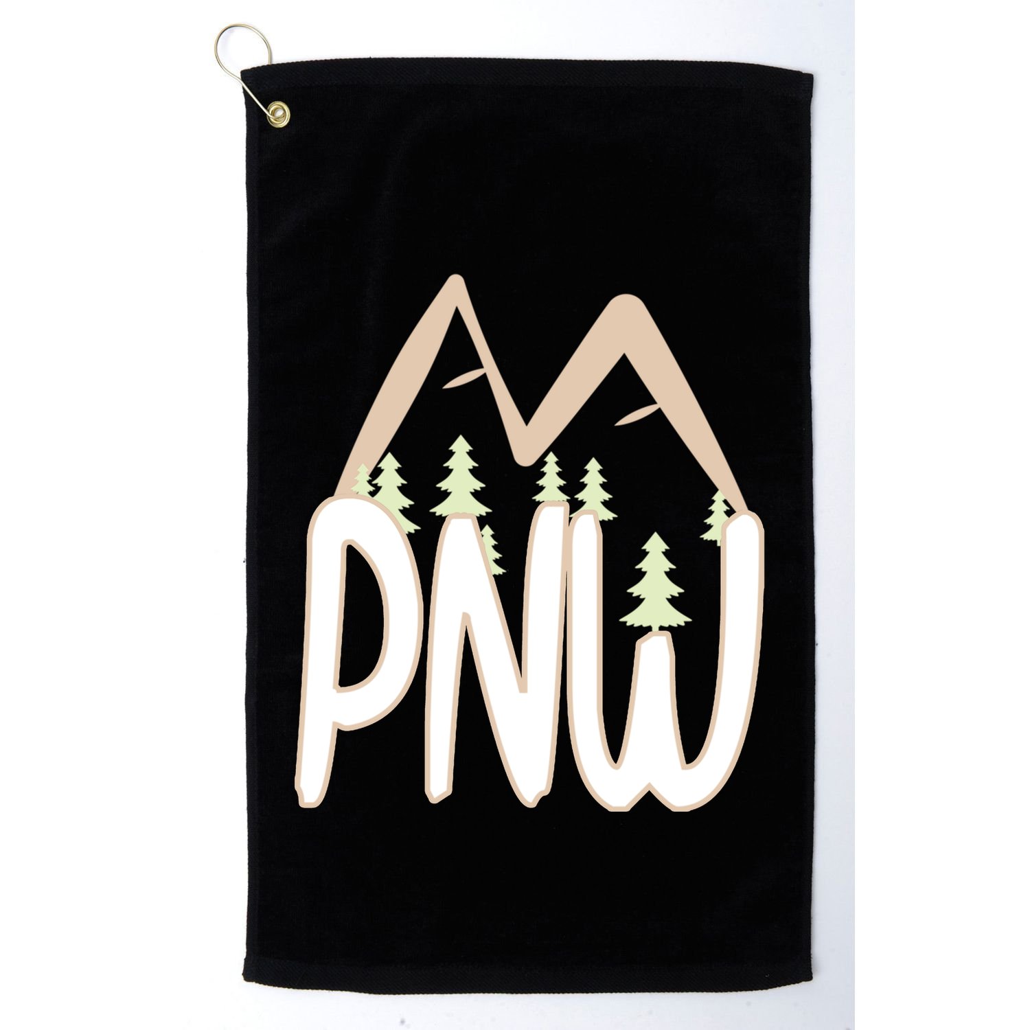 Oregon Idaho Washington Pacific Northwest Pnw Gift Golf Towel