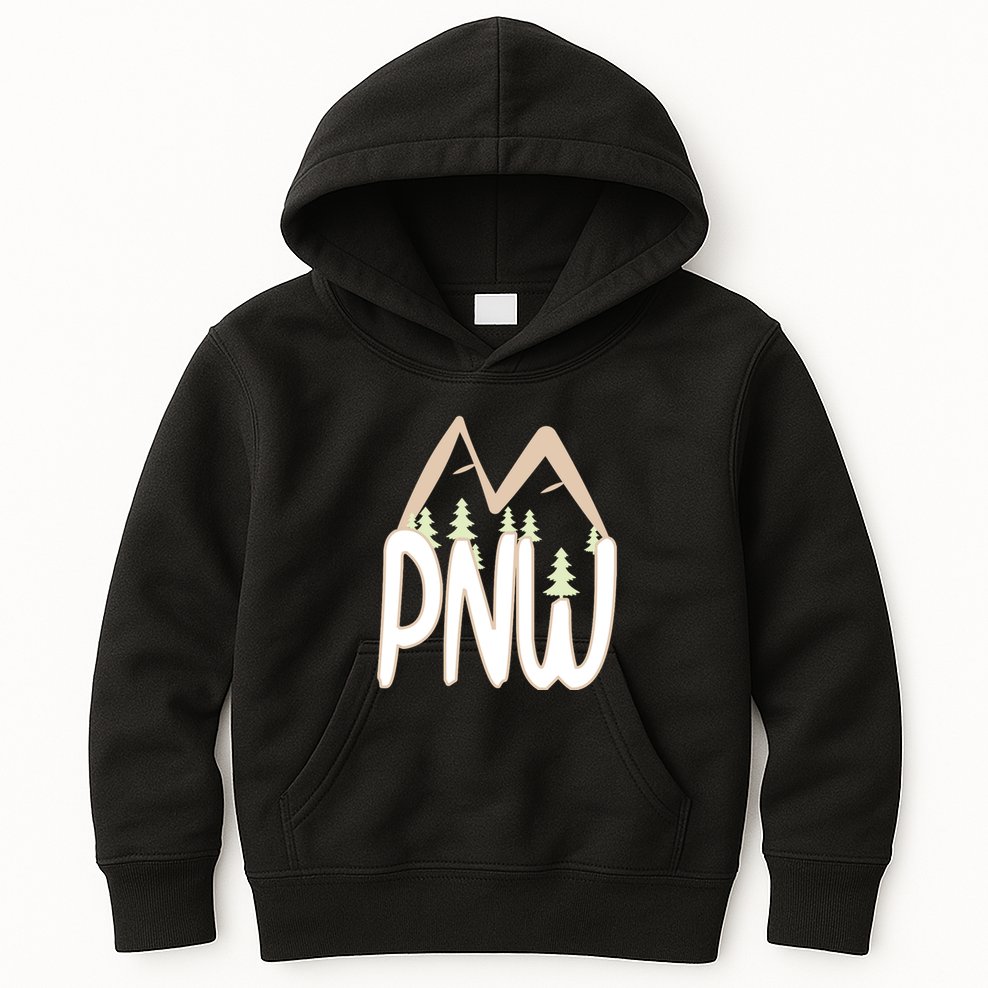 Oregon Idaho Washington Pacific Northwest Pnw Gift Kids Hoodie