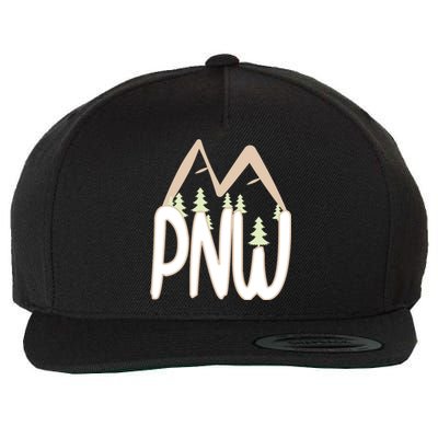 Oregon Idaho Washington Pacific Northwest Pnw Gift Wool Snapback Cap