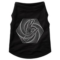 Optical Illusion You Looked Punch Shoulder Circle Game Doggie Tank