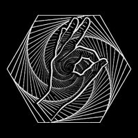 Optical Illusion You Looked Punch Shoulder Circle Game Sustainable Bucket Hat