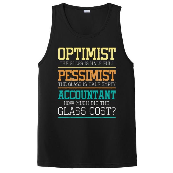 Optimist Joke Accounting Public Accountant Bookkeeper PosiCharge Competitor Tank