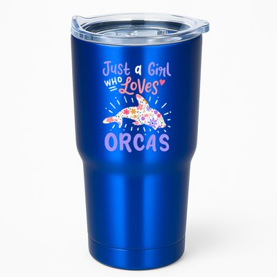 Orca Just A Who Loves Orcas Gift Tumbler