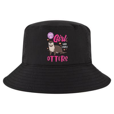 Otter Just A Girl Who Loves Otters Gifts Cool Comfort Performance Bucket Hat