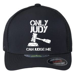 Only Judy Can Judge Me Sunset Lawyer Flexfit Unipanel Trucker Cap