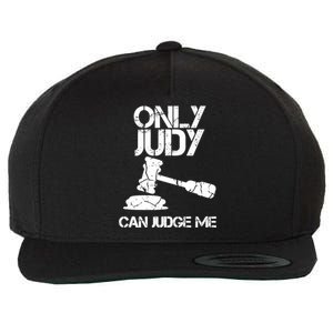 Only Judy Can Judge Me Sunset Lawyer Wool Snapback Cap