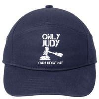 Only Judy Can Judge Me Sunset Lawyer 7-Panel Snapback Hat