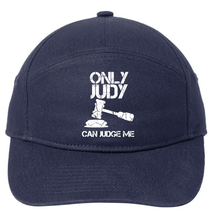 Only Judy Can Judge Me Sunset Lawyer 7-Panel Snapback Hat