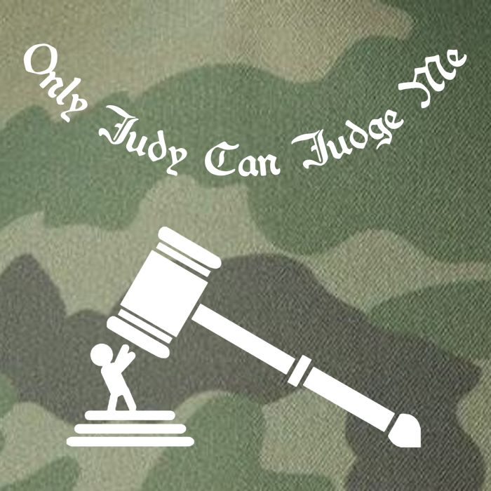 Only Judy Can Judge Me Legacy Tie Dye Trucker Hat
