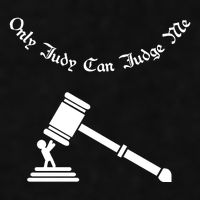 Only Judy Can Judge Me Ladies PosiCharge Tri-Blend Wicking Tank