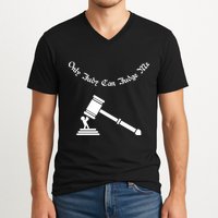 Only Judy Can Judge Me V-Neck T-Shirt