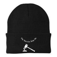 Only Judy Can Judge Me Knit Cap Winter Beanie