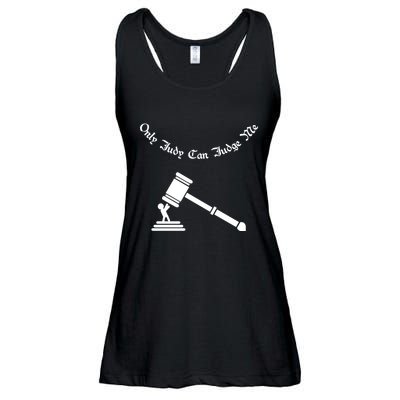 Only Judy Can Judge Me Ladies Essential Flowy Tank
