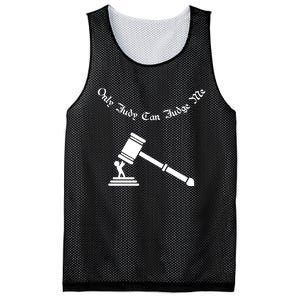 Only Judy Can Judge Me Mesh Reversible Basketball Jersey Tank