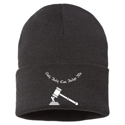 Only Judy Can Judge Me Sustainable Knit Beanie