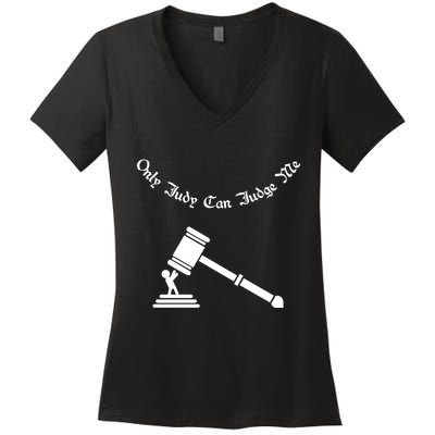 Only Judy Can Judge Me Women's V-Neck T-Shirt