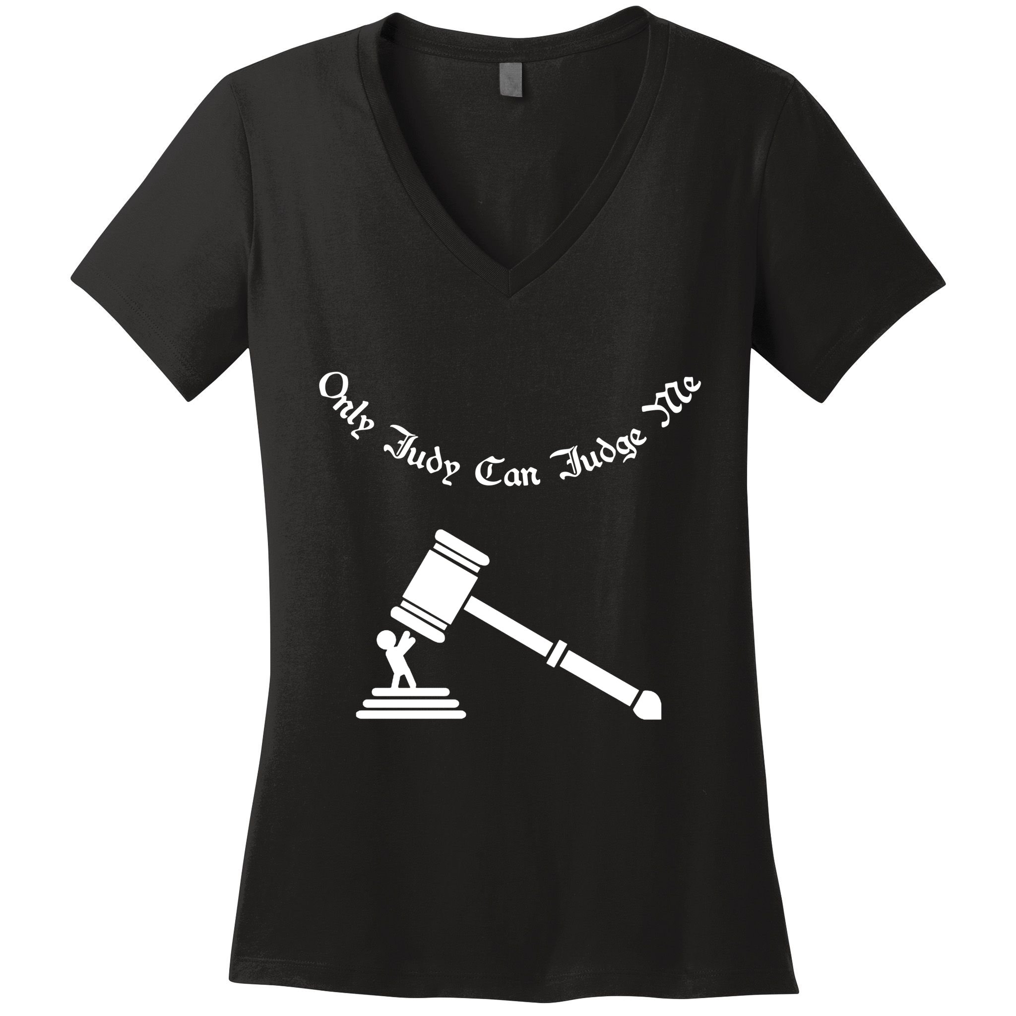 Only Judy Can Judge Me Women's V-Neck T-Shirt