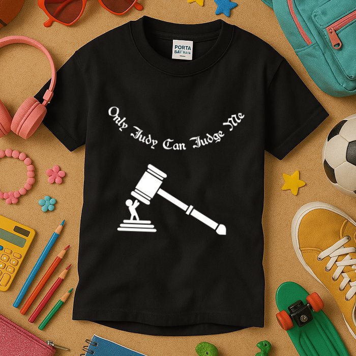 Only Judy Can Judge Me Kids T-Shirt