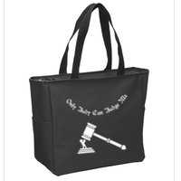 Only Judy Can Judge Me Zip Tote Bag
