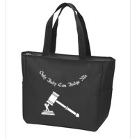 Only Judy Can Judge Me Zip Tote Bag