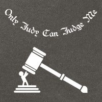Only Judy Can Judge Me Cotton Canvas Backpack