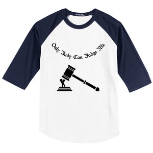 Only Judy Can Judge Me Baseball Sleeve Shirt