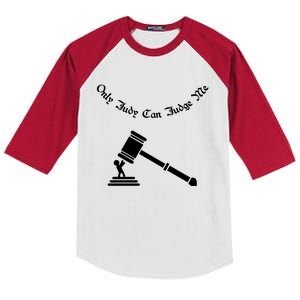 Only Judy Can Judge Me Kids Colorblock Raglan Jersey