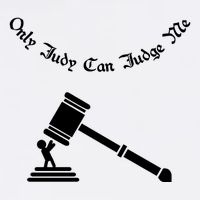 Only Judy Can Judge Me Garment-Dyed Sweatshirt