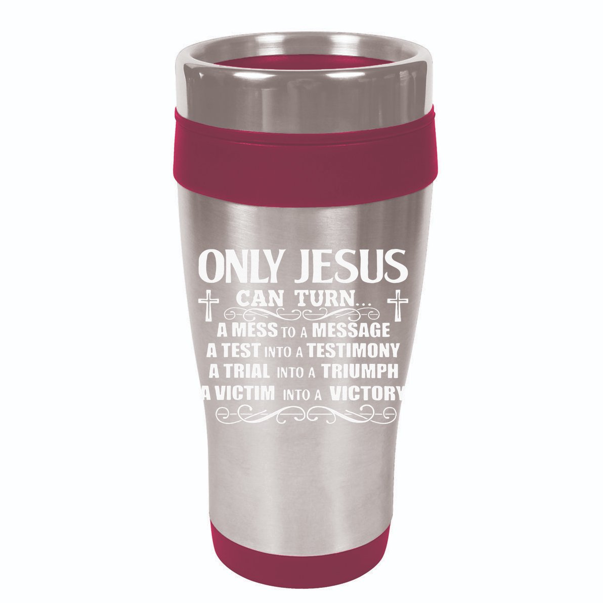 Only Jesus Can Turn A Mess To A Message Test Into Testimony Vector Backpack