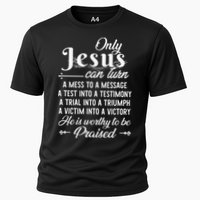 Only Jesus Can Turn Mess To Message Victim To Victory Best Performance Shirt