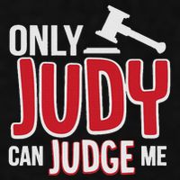Only Judy Can Judge Me Ladies PosiCharge Tri-Blend Wicking Tank