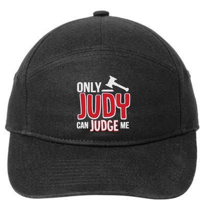 Only Judy Can Judge Me 7-Panel Snapback Hat