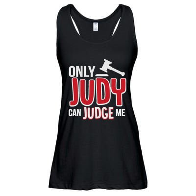 Only Judy Can Judge Me Ladies Essential Flowy Tank