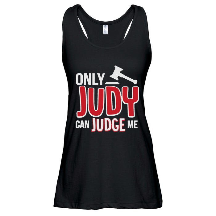Only Judy Can Judge Me Ladies Essential Flowy Tank