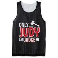 Only Judy Can Judge Me Mesh Reversible Basketball Jersey Tank