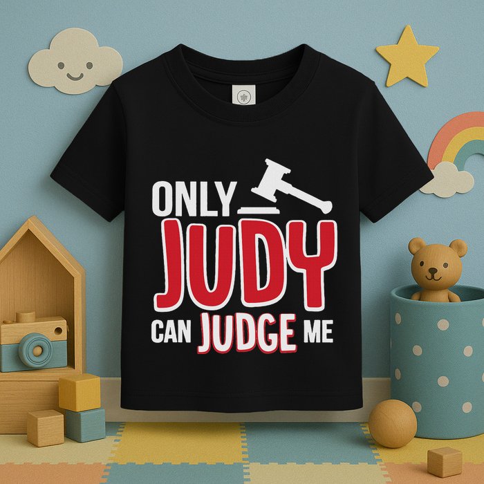 Only Judy Can Judge Me Toddler T-Shirt