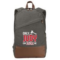 Only Judy Can Judge Me Cotton Canvas Backpack