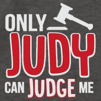 Only Judy Can Judge Me Vector Backpack
