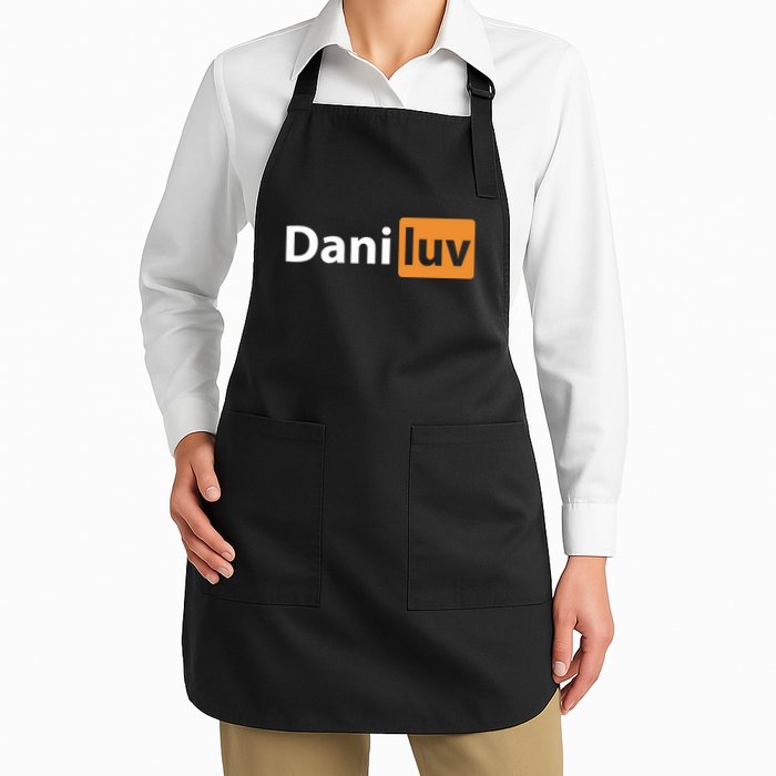 Old Jewish Dani Luv Hub Full-Length Apron With Pockets