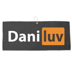 Old Jewish Dani Luv Hub Large Microfiber Waffle Golf Towel