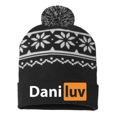 Old Jewish Dani Luv Hub USA-Made Snowflake Beanie