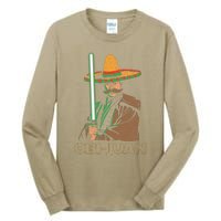 Obi Juan Funny Cinco De Mayo Mexican Movie Nerd Lover Tall Long Sleeve T-Shirt