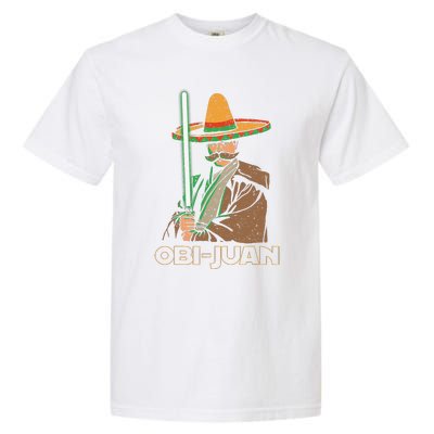 Obi Juan Funny Cinco De Mayo Mexican Movie Nerd Lover Garment-Dyed Heavyweight T-Shirt