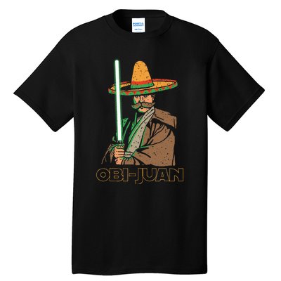 Obi Juan Funny Cinco De Mayo Mexican Movie Nerd Lover Tall T-Shirt