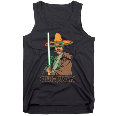 Obi Juan Funny Cinco De Mayo Mexican Movie Nerd Lover Tank Top