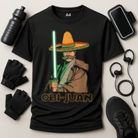 Obi Juan Funny Cinco De Mayo Shirt Mexican Movie Nerd Lover Cooling Performance Crew T-Shirt
